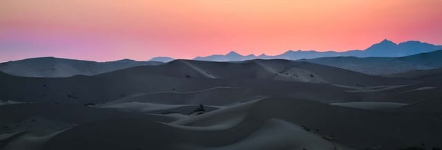 Nuit dans le désert de Varzaneh