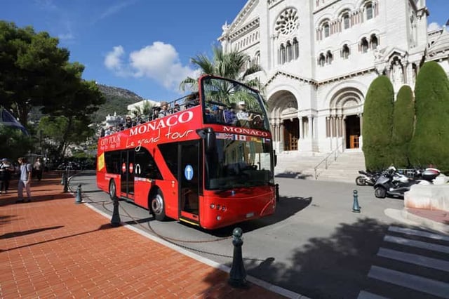 Monaco : visite en bus arrêts à arrêts multiples de Monte Carlo