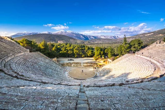 Epidaure : Temple d'Asclépios et théâtre avec option audio