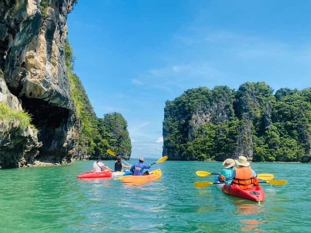 Ko Lanta : Kayak dans la mangrove, Ko Talabeng et l'île du Crâne