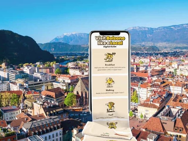 Bolzano : Guide numérique réalisé avec un Local pour votre visite