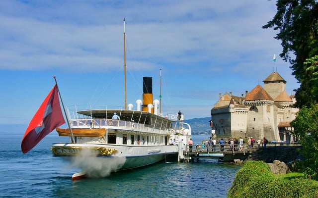 Croisière de 2 heures sur la Riviera au départ de Montreux