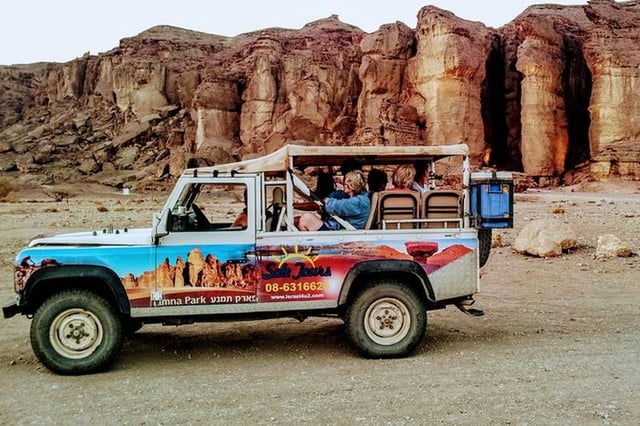 Excursion en jeep au Parc Timna à Eilat