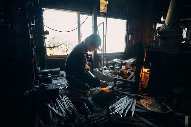 Usine privée de fabrication de couteaux Echizen et visite à pied