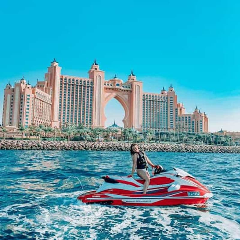 Billet Dubaï : Aventure en Jetski Palm Jumierah & Burj Al Arab Views