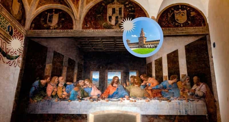 Billet Milan : Visite guidée de la Cène et du château des Sforza