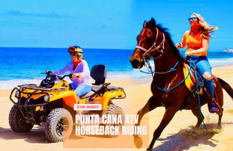 Billet Punta Cana Epic Tour : Quad, VTT et équitation avec arrêt à la plage