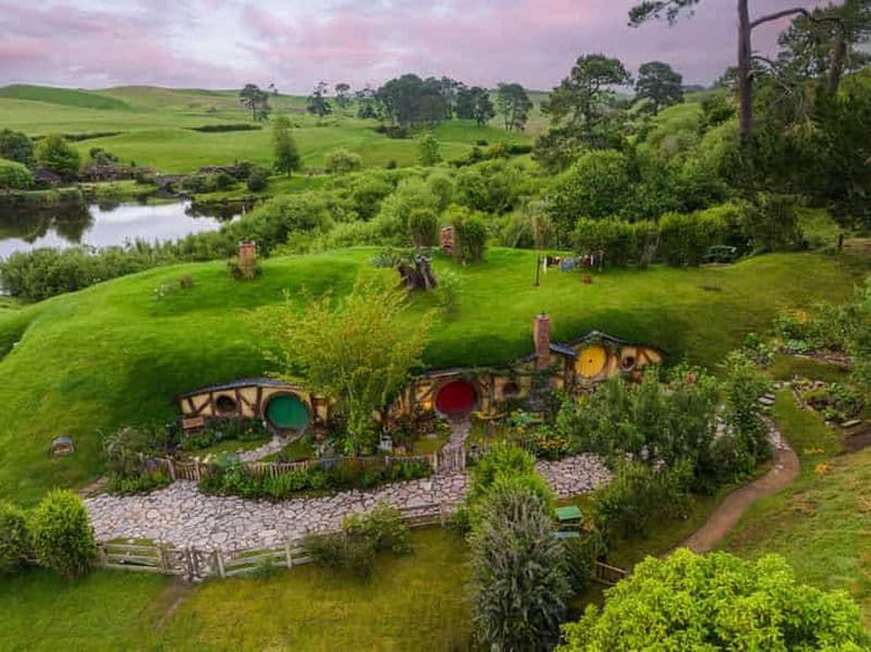 Billet Auckland : visite en petit groupe du plateau de tournage de Hobbiton et de Te Puia