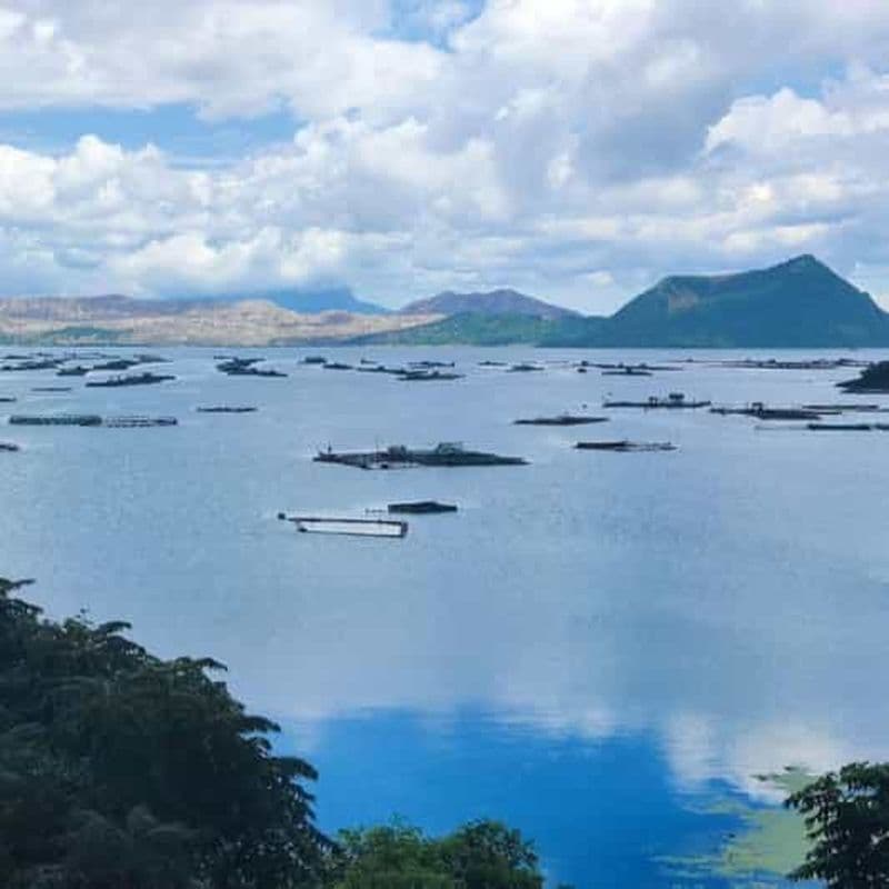 Billet Manille : Excursion d'une journée au volcan Taal et aux chutes d'eau avec transferts