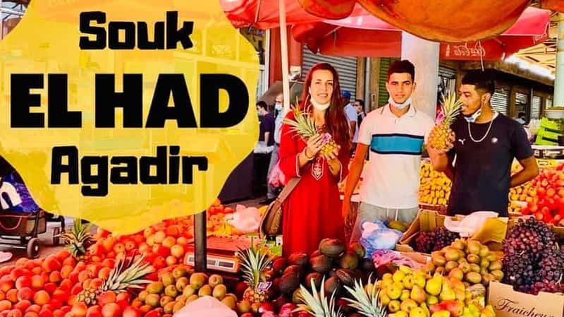 Billet Agadir : Souk El Had Le plus grand marché du Maroc Visite guidée