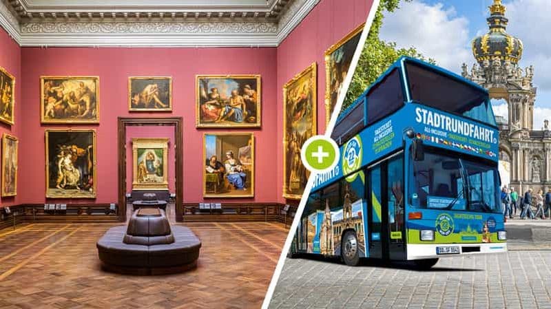 Billet Dresde : Zwinger Skip-the-Line & bus à arrêts multiples pour 2 jours