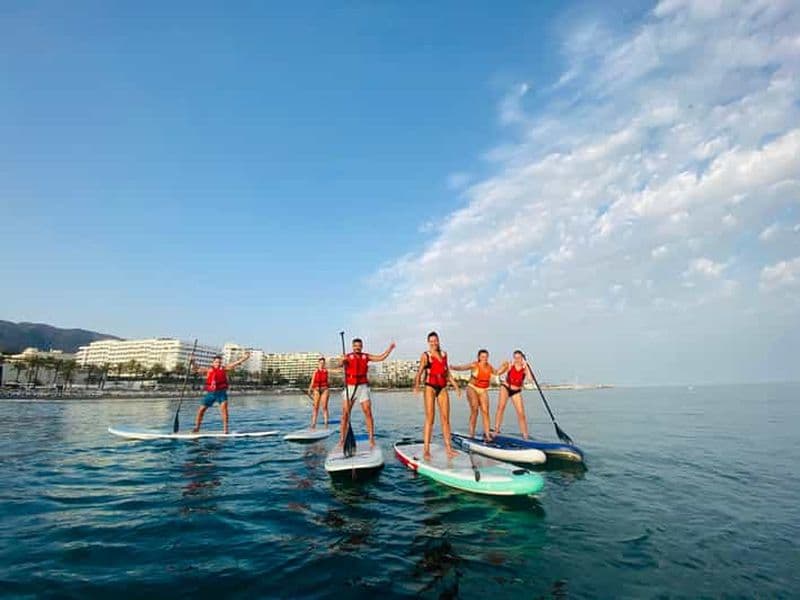 Billet Excursion en Stand Up Paddleboard dans la baie de Marbella