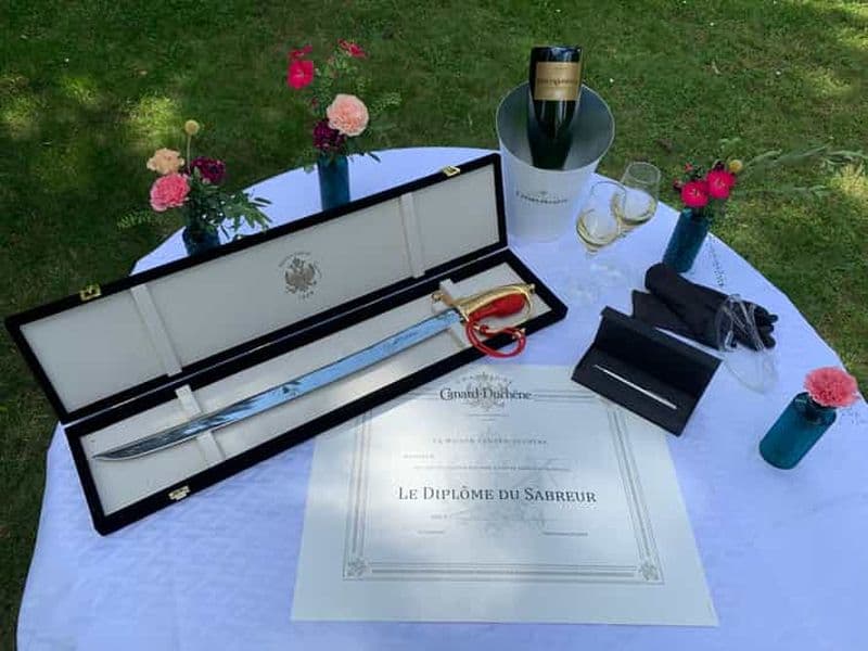 Billet Reims : Atelier Technique Sabrage et Dégustation de Champagne