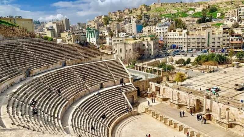 Billet Amman : visite d'une journée ou d'une demi-journée avec le théâtre romain