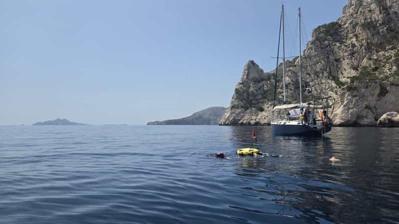 Billet Excursion voile et apnée dans les Calanques