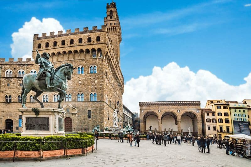 Billet Florence : Piazza della Signoria & David - Visite à pied Anti
