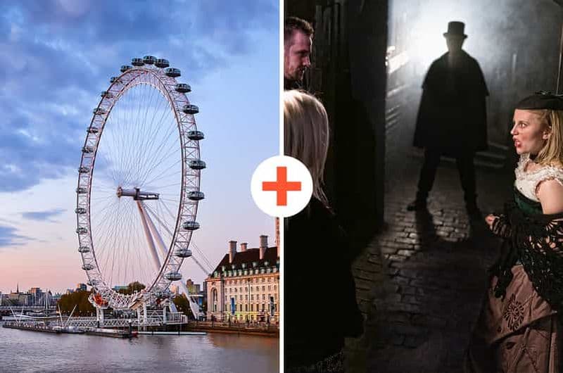 Billet Londres : Le London Dungeon et le London Eye - billet combiné