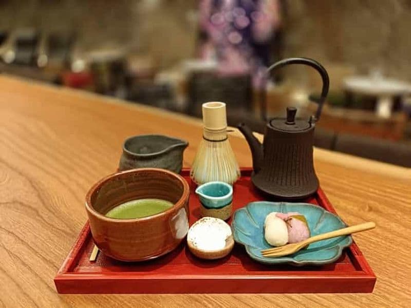 Billet Ginza Tokyo : expérience facile du matcha (thé vert)