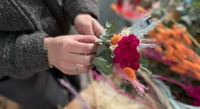 Billet Atelier de composition florale avec fleurs séchées à Nice