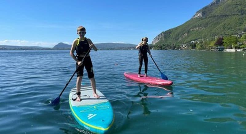 Billet Location de Paddle sur le Lac d'Annecy à Veyrier-du-Lac