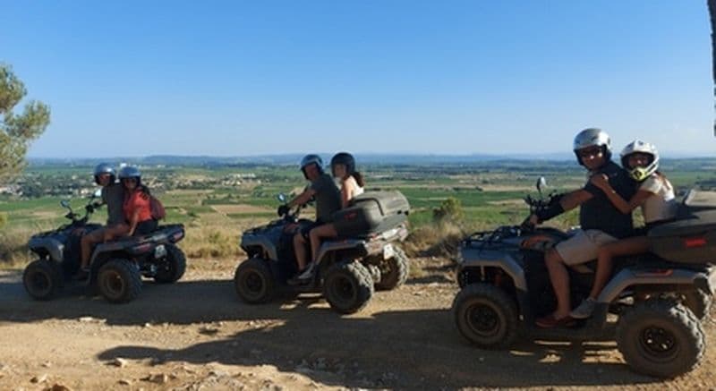 Billet Randonnée en quad près de Béziers