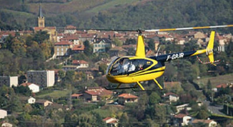 Billet Baptême en hélicoptère - Survol de Lyon par son cheminement