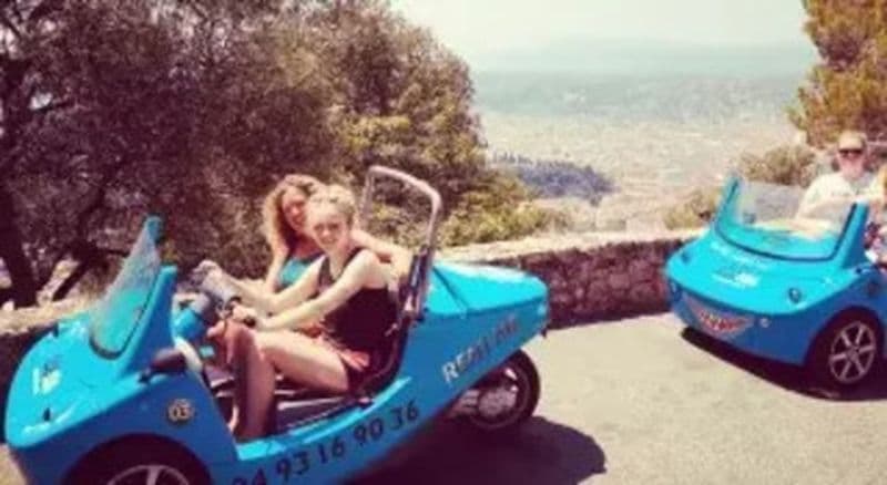 Billet Randonnée en voiturette à la découverte de la Côté d'Azur à Nice
