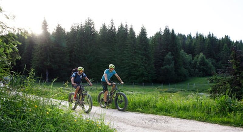 Billet Randonnée en VTT électrique dans les Bauges près d'Aix-les-Bains