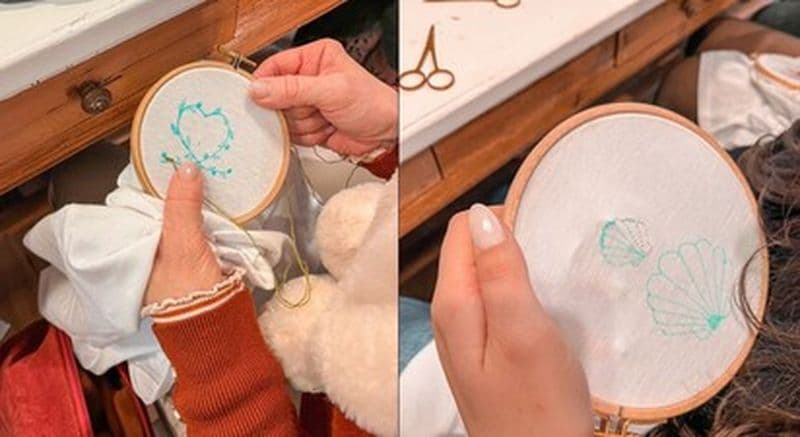 Billet Atelier Broderie sur tee-shirt à Rouen