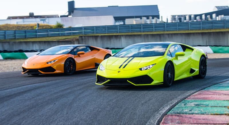 Billet Pilotage de 2 GT : Lamborghini Huracan et Ferrari F8 Tributo - circuit du Grand Roussillon