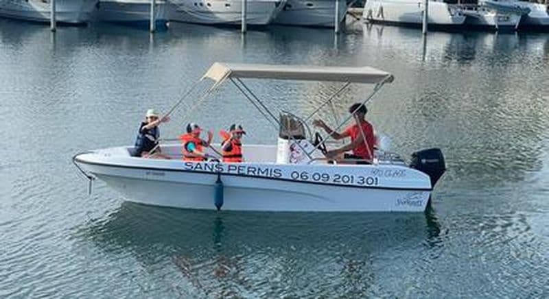 Billet Location de bateau sans permis à La Grande Motte