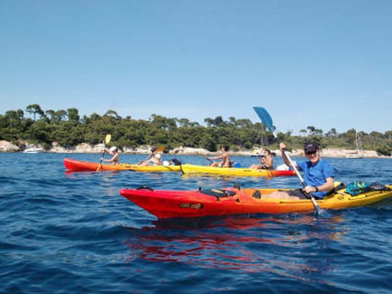 Billet Location de kayak de mer aux îles de Lérins depuis la Pointe Croisette, Cannes