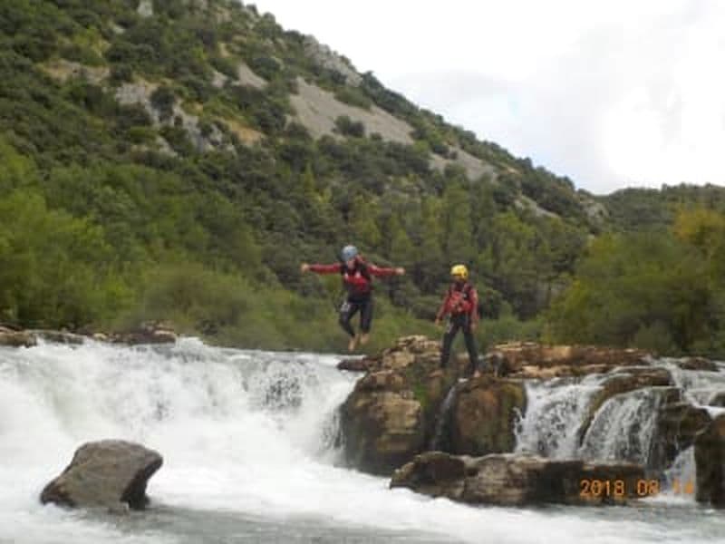Billet Canyoning dans le canyon du Diable, Parc National des Cévennes