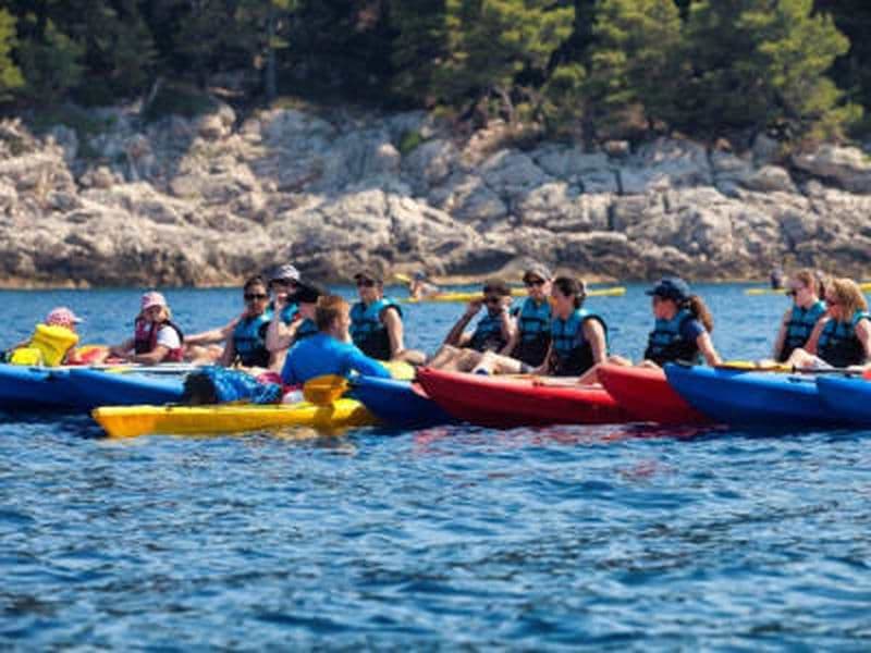 Billet Excursion en kayak de mer de Dubrovnik à l'île de Lokrum