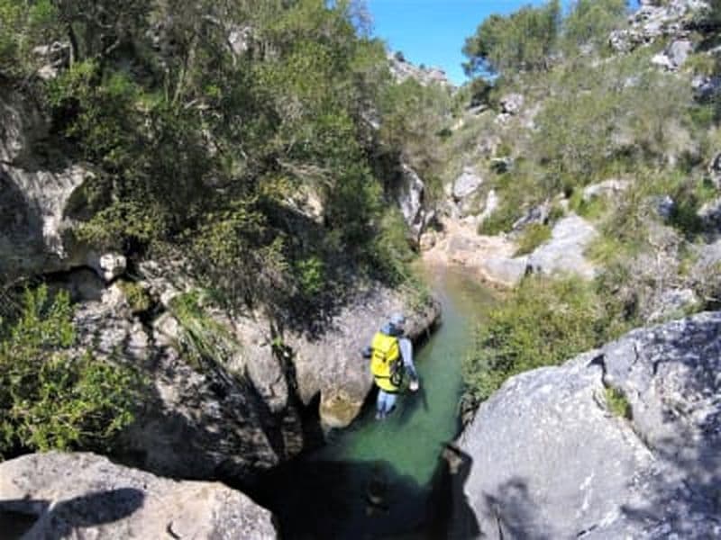 Billet Descente en canyoning de la Na Mora dans la Serra de Tramuntana, Majorque