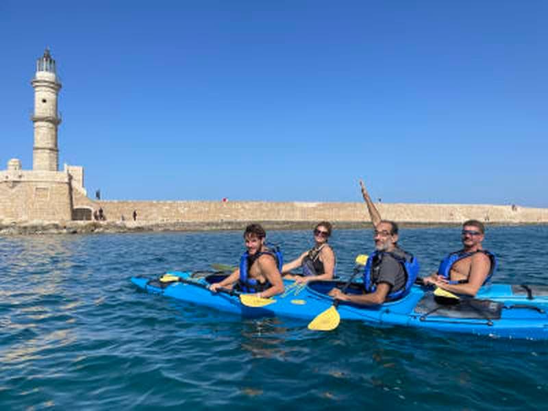 Billet Excursion en kayak de mer dans le port vénitien de La Canée