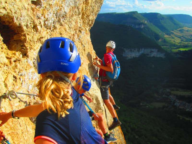 Billet Parcours via ferrata du Boffi, près de Millau