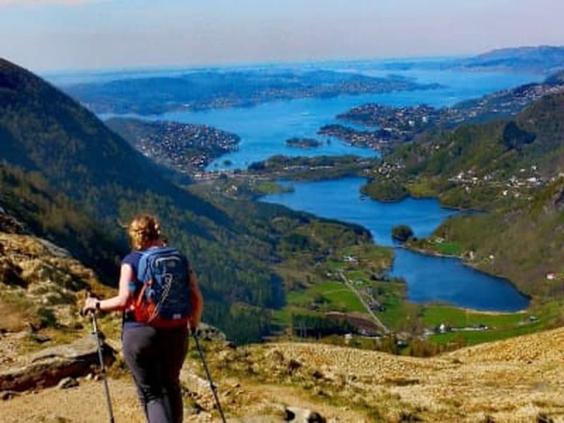 Billet Randonnée privée du mont Ulriken au mont Fløyen à Bergen