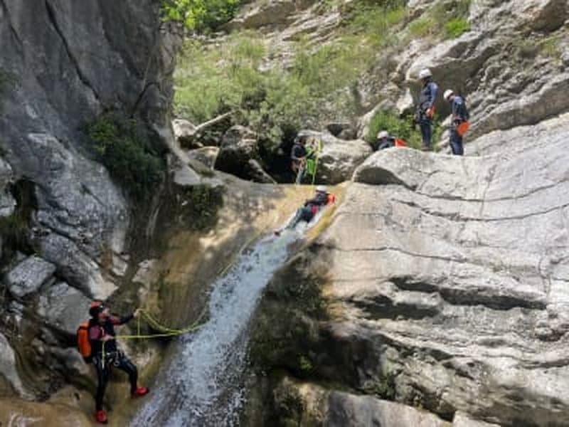 Billet Canyoning dans le Verdon dans le canyon du Gours du Ray