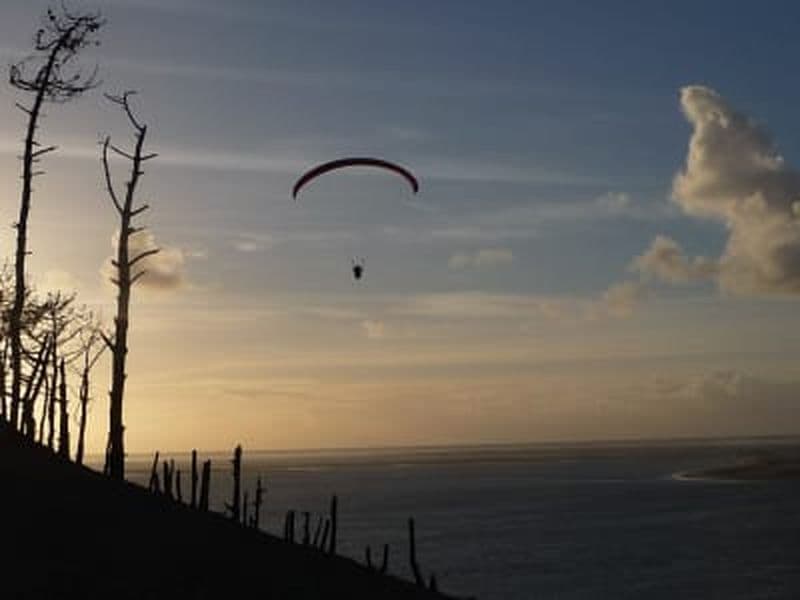 Billet Baptême de parapente à la Dune du Pilat près d'Arcachon