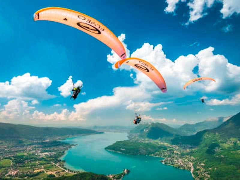 Billet Baptême de parapente au-dessus du lac d'Annecy