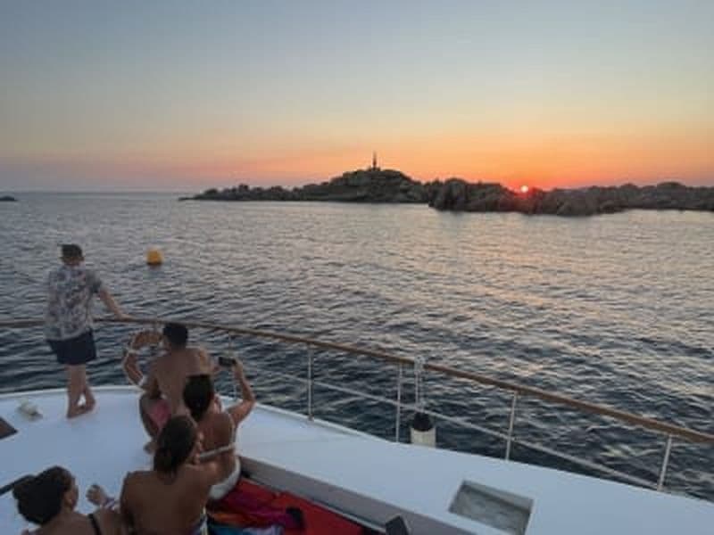 Billet Croisière au coucher du soleil depuis Bonifacio