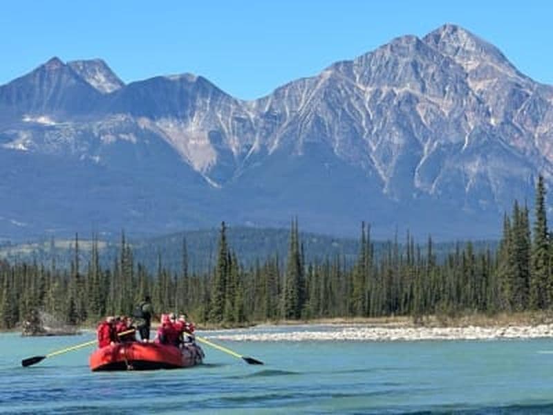 Billet Rafting panoramique sur l'Athabasca dans le Parc national de Jasper, Alberta