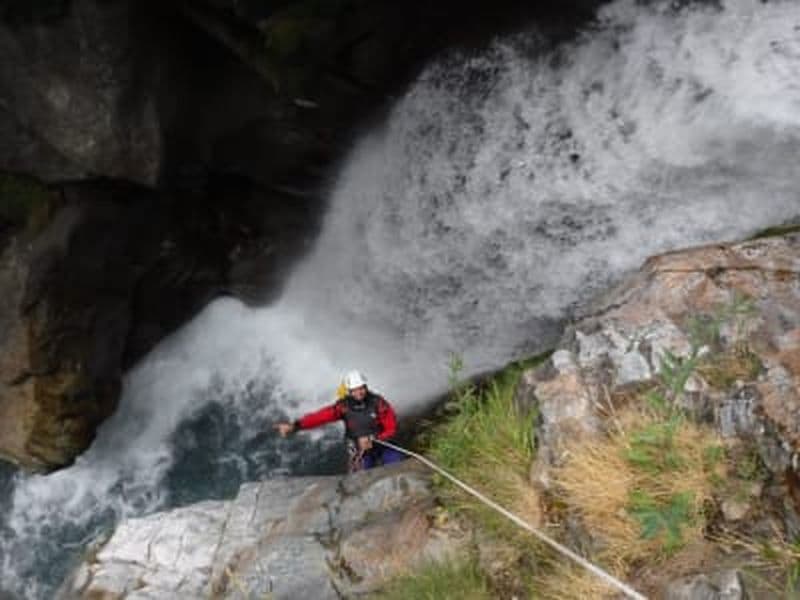 Billet Canyon de Saugué dans la Vallée de Gavarnie près de Lourdes
