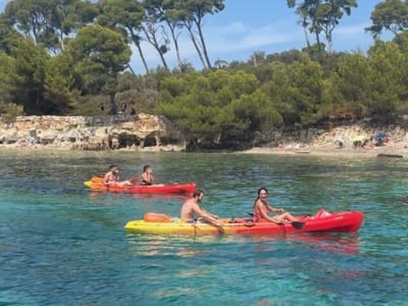 Billet Location de kayak de mer aux îles de Lérins depuis Cannes