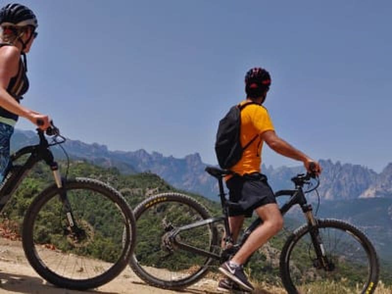 Billet Location VTT électrique dans les Aiguilles de Bavella, au départ de Solaro