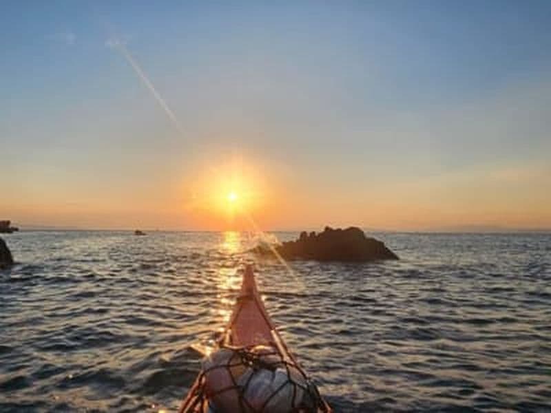 Billet Excursion en kayak de mer au coucher du soleil à Athènes