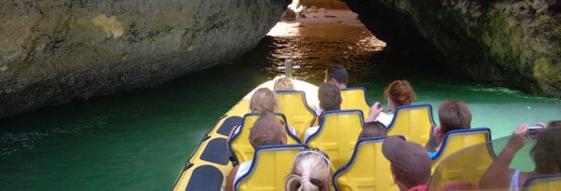 Billet Excursion aux grottes de l'Algarve en bateau à moteur