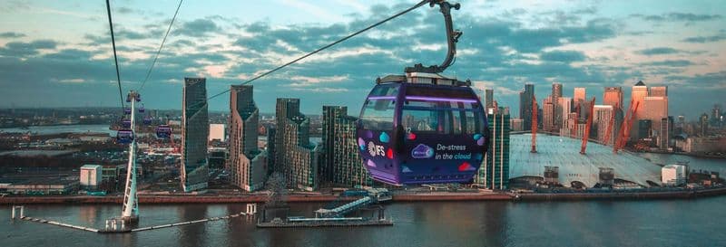 Billet Billet pour le téléphérique IFS Cloud Cable Car de Londres