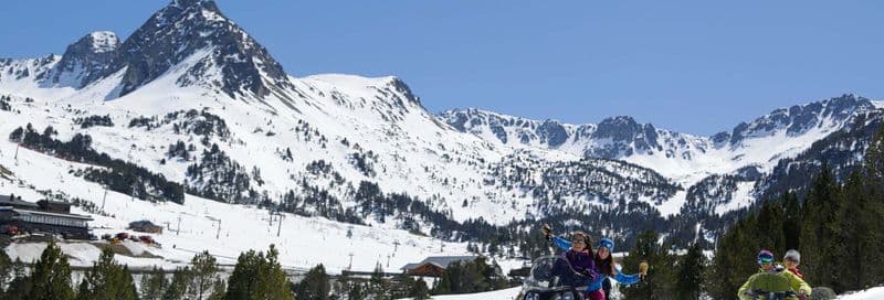 Billet Balade en motoneige à Grandvalira